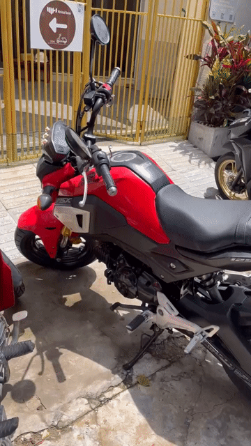 Honda MSX 11071 km màu Đỏ. Mua bán Xe máy tại Thành phố Vũng Tàu Bà Rịa - Vũng Tàu được đăng bởi Tuấn Nguyễn hình 1