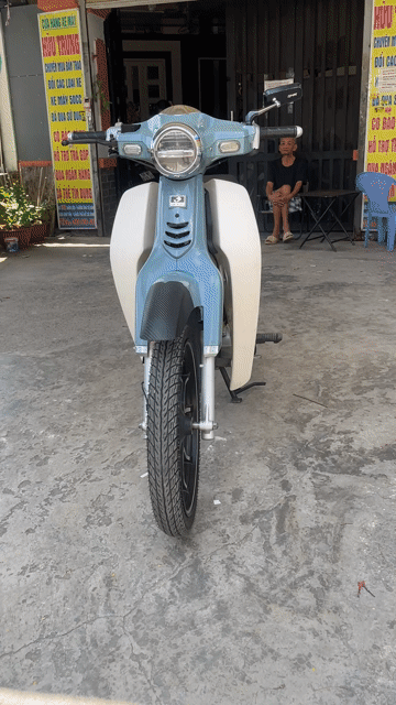 Detech Espero Cup 50cc 2023 Xanh Trắng. Mua bán Xe máy tại Quận Bình Tân Tp Hồ Chí Minh được đăng bởi Hữu Trung hình 1