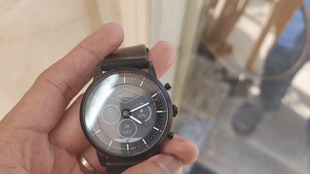 Fossil Collider Đen Nam. Mua bán Thiết bị đeo thông minh tại Quận 12 Tp Hồ Chí Minh được đăng bởi Tn2nd hình 1