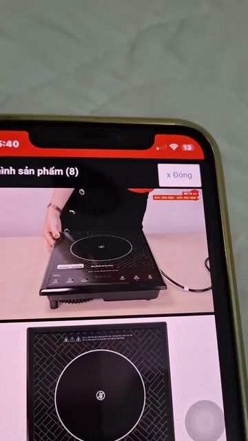 Bếp hồng ngoại SUNHOUSE SHD6011 Đen Đã sử dụng. Mua bán Bếp, lò, đồ điện nhà bếp tại Quận 4 Tp Hồ Chí Minh được đăng bởi Hạnh hình 1