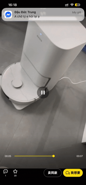 Robot hút bụi Dreame S10 Pro Ultra Tự giặt giẻ lau. Mua bán Nội thất, đồ gia dụng khác tại Quận Gò Vấp Tp Hồ Chí Minh được đăng bởi Luân Huỳnh hình 1