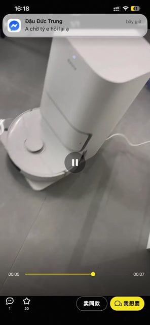 Robot hút bụi Dreame S10 Pro Ultra Tự giặt giẻ lau. Mua bán Nội thất, đồ gia dụng khác tại Quận Gò Vấp Tp Hồ Chí Minh được đăng bởi Luân Huỳnh hình 1