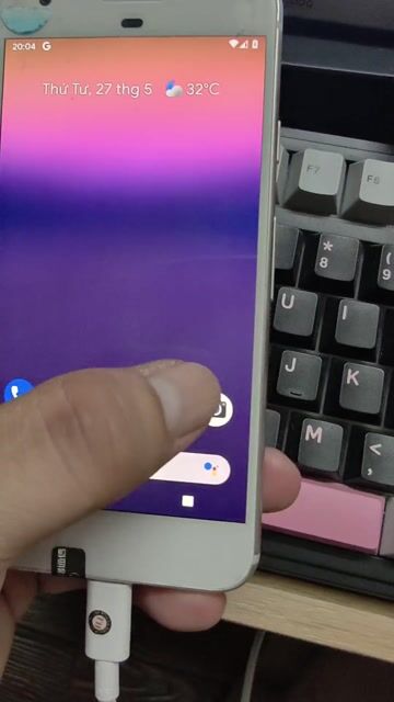 Google Pixel 32GB trắng - Google Photo ko giới hạn. Mua bán Điện thoại tại Quận Ba Đình Hà Nội được đăng bởi Tuấn Anh  hình 1