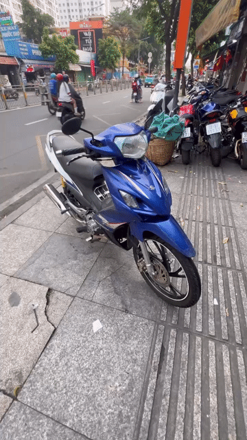 Suzuki Axelo 2016 Xanh đã dùng. Mua bán Xe máy tại Quận Tân Phú Tp Hồ Chí Minh được đăng bởi Tuanduy hình 1