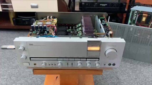Amply Trio K-1100 Xám. Mua bán Tivi, Âm thanh tại Huyện Quốc Oai Hà Nội được đăng bởi Hưng Bệu hình 1