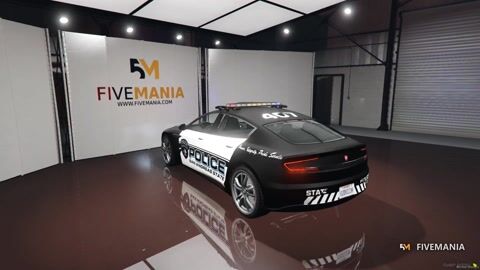 FIVEM Lspdraiden | Lore-Friendly Emergency Vehicle Add-On | Working Emergency Lights | Custom Livery | Optimized | Fivem Ready | High Quality — video preview