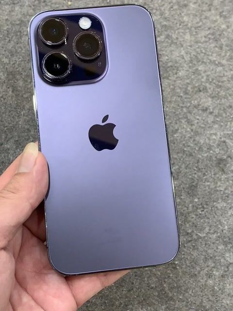 iPhone 14 Pro 256GB Tím Mỹ 99%. Mua bán Điện thoại tại Quận Thanh Khê Đà Nẵng được đăng bởi My  hình 1
