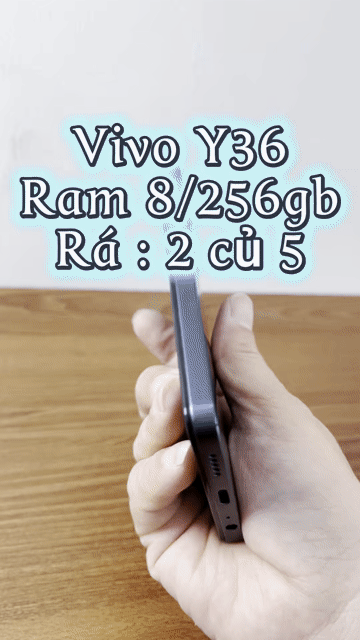 Vivo Y36 256GB Đen Snapdragon 680. Mua bán Điện thoại tại Quận 4 Tp Hồ Chí Minh được đăng bởi Tuấn hình 1