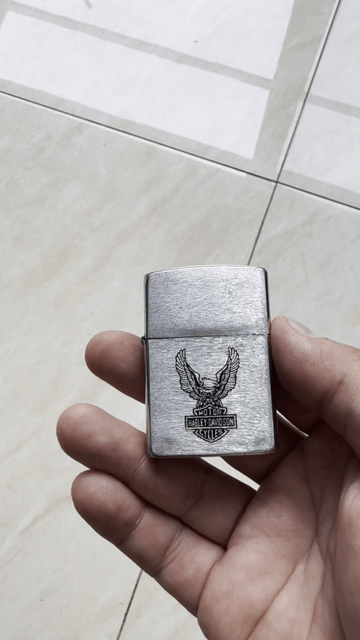 Zippo Harley-Davidson Bạc. Mua bán Đồ sưu tầm, đồ cổ tại Thành phố Vũng Tàu Bà Rịa - Vũng Tàu được đăng bởi Trường hình 1