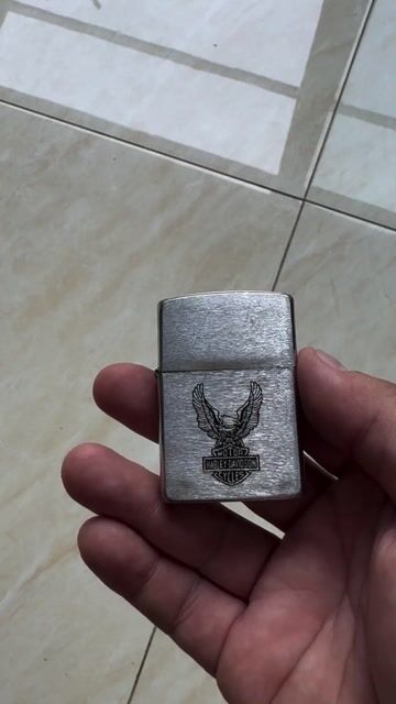 Zippo Harley-Davidson Bạc. Mua bán Đồ sưu tầm, đồ cổ tại Thành phố Vũng Tàu Bà Rịa - Vũng Tàu được đăng bởi Trường hình 1