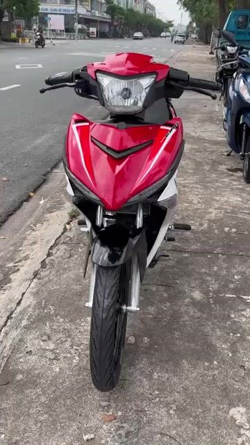 Yamaha Exciter 150 Đỏ Trắng Đen. Mua bán Xe máy tại Thị xã Bến Cát Bình Dương được đăng bởi xe máy trả góp tín nghĩa  hình 1