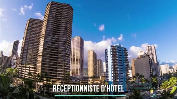 Le métier de réceptionniste d'hôtel
