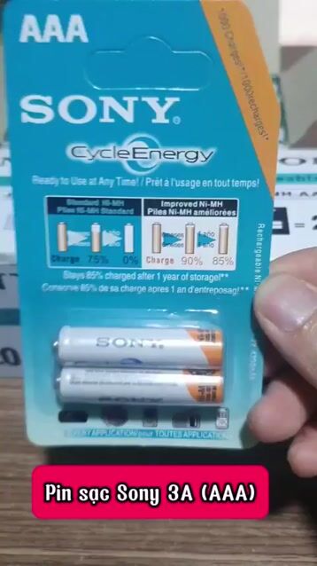 Pin tiểu Sạc AAA Sony CycleEnergy-Pin sạc 3A (AAA). Mua bán Phụ kiện (Màn hình, Chuột...) tại Quận 6 Tp Hồ Chí Minh được đăng bởi Mr Hoàng hình 1
