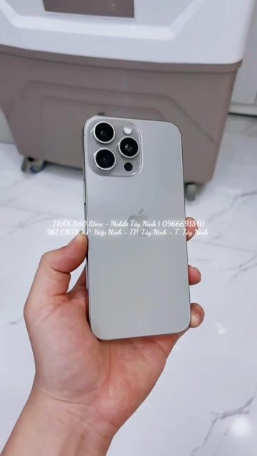iPhone 15 Pro Max 256Gb VN/A Natural - Bán Trả Góp. Mua bán Điện thoại tại Thành phố Tây Ninh Tây Ninh được đăng bởi Trần Bảo Store Mobile Tây Ninh hình 1