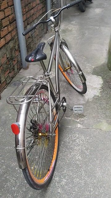 Xe đạp Kim loại màu Bạc. Mua bán Xe đạp tại Thành phố Biên Hòa Đồng Nai được đăng bởi Triệu Duy hình 1