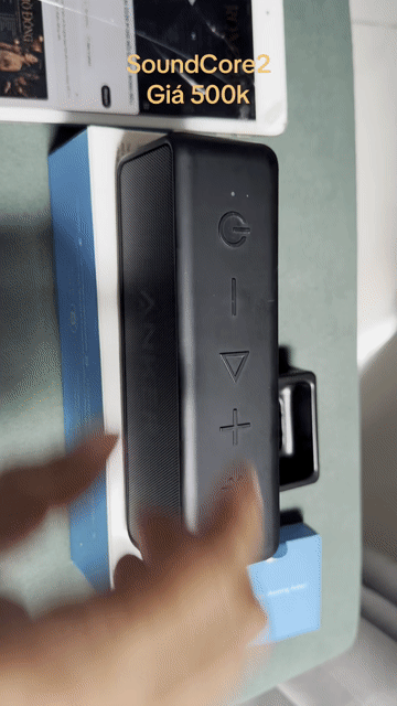 Loa Bluetooth Anker Soundcore 2 Đen Chống nước. Mua bán Tivi, Âm thanh tại Quận Ngũ Hành Sơn Đà Nẵng được đăng bởi Japan DM Shop hình 1