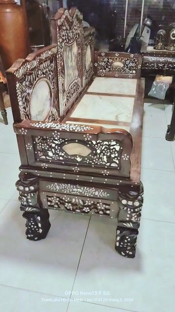 Bộ bàn ghế gỗ đá xà cừ. Mua bán Bàn ghế tại Huyện Bình Chánh Tp Hồ Chí Minh được đăng bởi Vân  hình 1