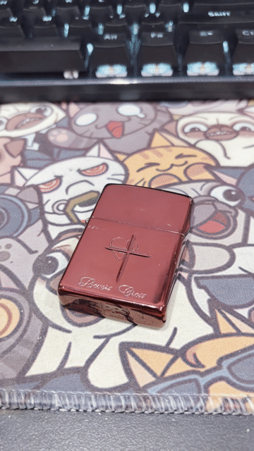 Bật lửa Zippo Love Cross mạ saphire cũ. Mua bán Đồ sưu tầm, đồ cổ tại Quận 5 Tp Hồ Chí Minh được đăng bởi Hoàng Khôi Lê Phạm hình 1