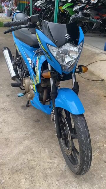 Suzuki Raider R150 Xanh. Mua bán Xe máy tại Thị xã Bến Cát Bình Dương được đăng bởi xe máy trả góp tín nghĩa  hình 1
