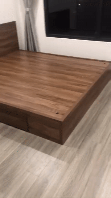 GIƯỜNG GỖ CÔNG NGHIỆP MDF 1M6 2M CÓ 2 HỘP KÉO . Mua bán Giường, chăn ga gối nệm tại Thị xã Tân Uyên Bình Dương được đăng bởi Tủ nhựa đài loan hoàng quân hình 1