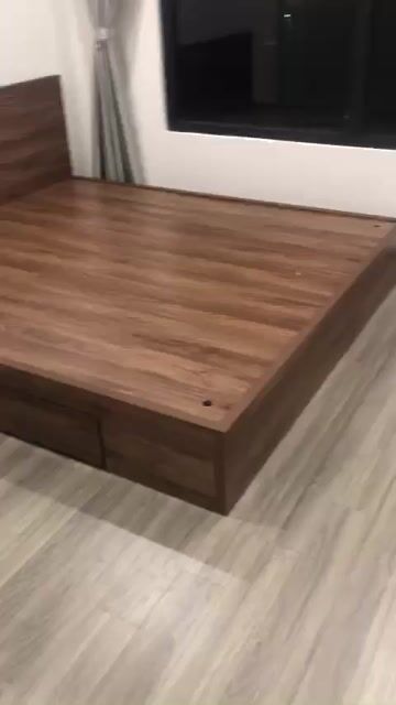 GIƯỜNG GỖ CÔNG NGHIỆP MDF 1M6 2M CÓ 2 HỘP KÉO . Mua bán Giường, chăn ga gối nệm tại Thị xã Tân Uyên Bình Dương được đăng bởi Tủ nhựa đài loan hoàng quân hình 1