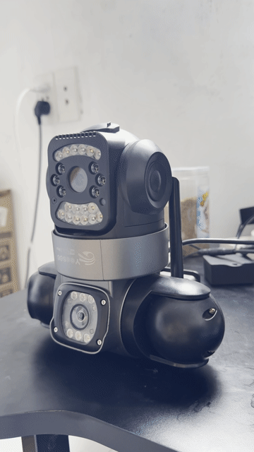 2 Camera Yoosee 3 mắt B52, có đàm thoại 2 chiều. Mua bán Máy ảnh, Máy quay tại Quận 12 Tp Hồ Chí Minh được đăng bởi huynh thanh hien hình 1