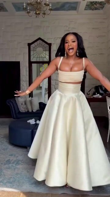 Arato Bridal Butter Yellow Matching Set (Skirt & Top) – Size