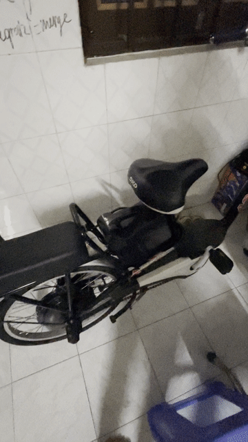 Xe đạp điện Asama Đen Trắng. Mua bán Xe đạp tại Thành phố Mỹ Tho Tiền Giang được đăng bởi Ng Trần Thuỳ Ngân hình 1