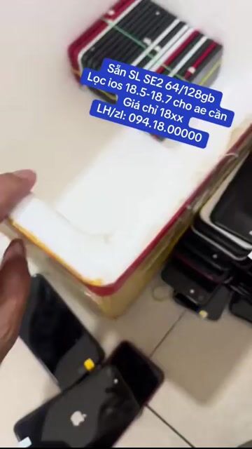 [Sỉ iPhone SE2] iPhone SE 2020 qte zin có lọc ios. Mua bán Điện thoại tại Quận Gò Vấp Tp Hồ Chí Minh được đăng bởi Duy Anh hình 1