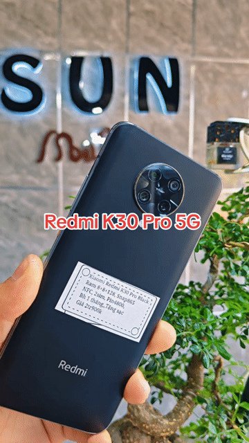 Redmi K30 Pro R8+128 Snap865 NFC Sẵn tiếng việt. Mua bán Điện thoại tại Huyện Trảng Bàng Tây Ninh được đăng bởi Sun Mobile Shop Điện Thoại Trảng Bàng Tây Ninh 01 hình 1