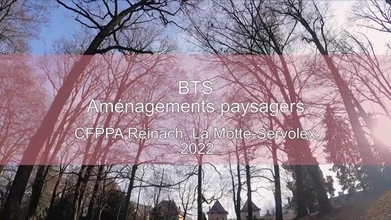 BTS aménagements paysager : la face nature du métier !
