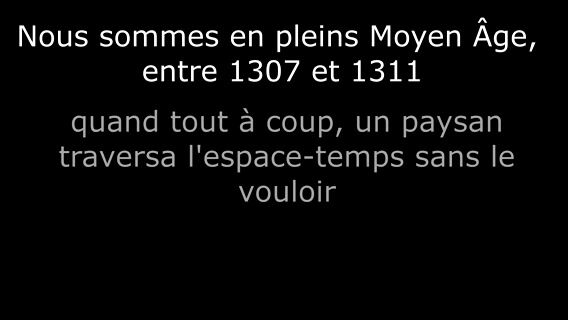 Le croquant dépaysé