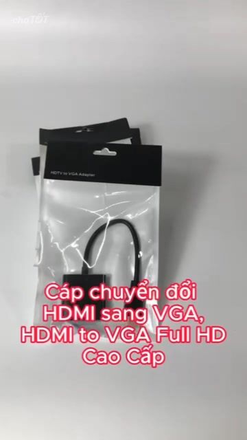 🌐 THIẾT BỊ CHUYỂN CỔNG HDMI SANG VGA KÈM ÂM THANH. Mua bán Phụ kiện (Màn hình, Chuột...) tại Quận Ninh Kiều Cần Thơ được đăng bởi Vân Long hình 1