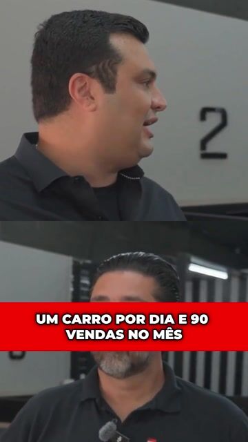Um carro por dia e 90 vendas no mês