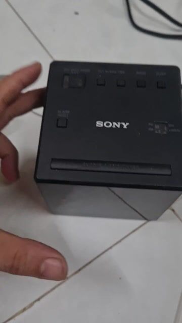 Đài FM Sony ICF-C1 Đen Đã sử dụng. Mua bán Tivi, Âm thanh tại Quận 7 Tp Hồ Chí Minh được đăng bởi Lang Đồ Món hình 1