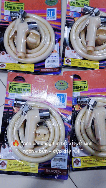 Vòi xịt vệ sinh Fresher THUNDER K-170. Mua bán Thiết bị vệ sinh, nhà tắm tại Thành phố Bắc Ninh Bắc Ninh được đăng bởi Trọng hình 1