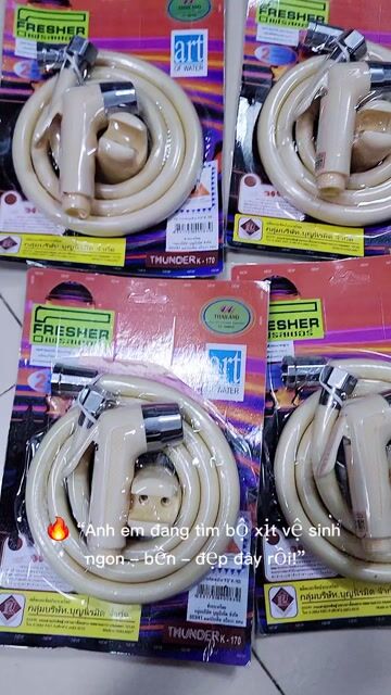 Vòi xịt vệ sinh Fresher THUNDER K-170. Mua bán Thiết bị vệ sinh, nhà tắm tại Thành phố Bắc Ninh Bắc Ninh được đăng bởi Trọng hình 1