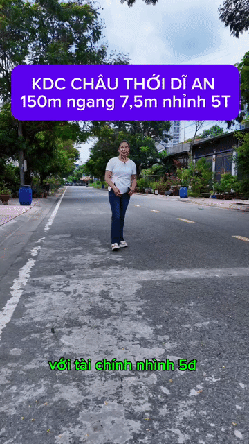 Mua bán Đất Thành phố Dĩ An Bình Dương diện tích 150 m² giá 5,55 tỷ