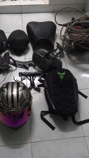 Ốp pô Carbon Ninja 400 Đa màu. Mua bán Phụ tùng xe tại Huyện Đức Hòa Long An được đăng bởi Lê Quang Sang hình 1
