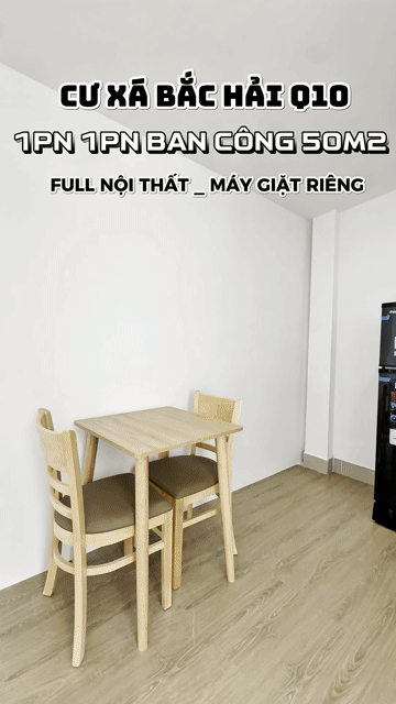 Cho thuê Căn hộ Chung cư Quận 10 Tp Hồ Chí Minh diện tích 50 m² giá 8 triệu/tháng