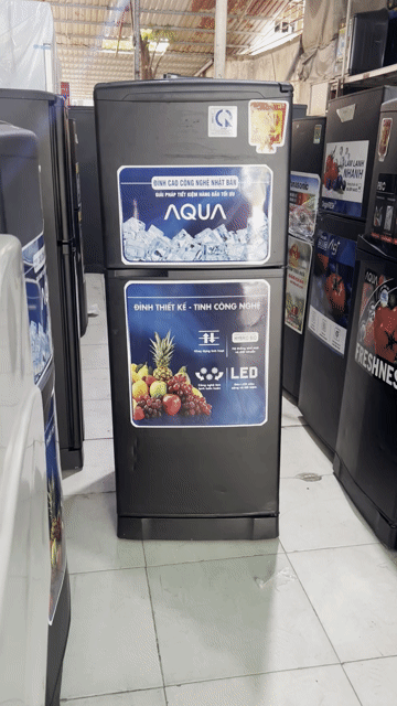 ( 1tr900 ) Tủ lạnh Aqua 130L. Mua bán Tủ lạnh tại Quận 7 Tp Hồ Chí Minh được đăng bởi TH Điện lạnh giá rẻ siêu rẻ HCM hình 1