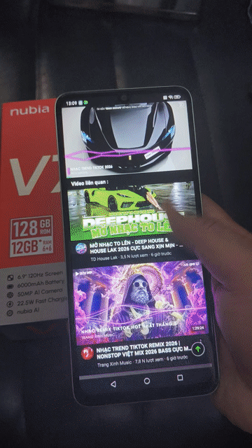 Nubia V70 Max ram12/128GB Xanh lá. Mua bán Điện thoại tại Quận 1 Tp Hồ Chí Minh được đăng bởi Toàn thắng sĩ mobi hình 1