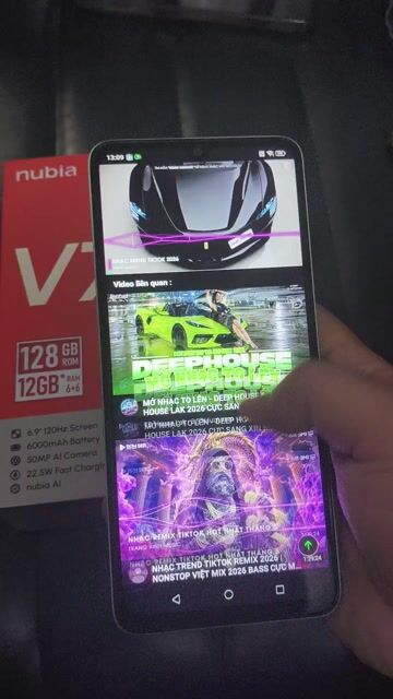 Nubia V70 Max ram12/128GB Xanh lá. Mua bán Điện thoại tại Quận 1 Tp Hồ Chí Minh được đăng bởi Toàn thắng sĩ mobi hình 1