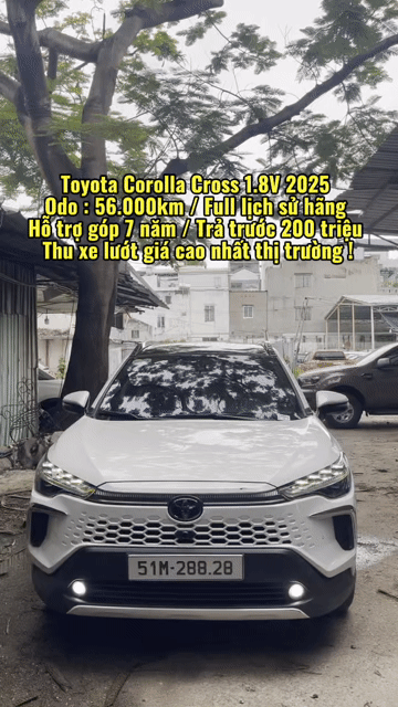 Toyota Corolla Cross 1.8V 2025 Trắng Tự động. Mua bán Ô tô tại Quận Tân Phú Tp Hồ Chí Minh được đăng bởi Lê Tấn Dũ hình 1