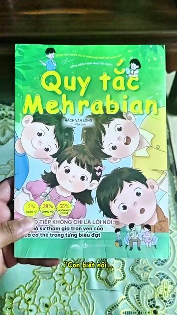 Sách Quy Tắc Mehrabian. Mua bán Sách tại Huyện Cẩm Giàng Hải Dương được đăng bởi Nguyễn Hải Đăng  hình 1