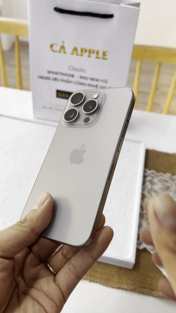15 Pro 128GB Titan Lock độ sim có Ship. Mua bán Điện thoại tại Huyện Hóc Môn Tp Hồ Chí Minh được đăng bởi Tuấn hình 1