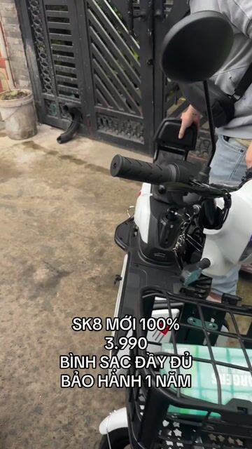 SUPER 8 MỚI 100% BH 1 NĂM. Mua bán Xe điện tại Quận 8 Tp Hồ Chí Minh được đăng bởi THUCŨĐỔIMỚIXEĐIỆN hình 1
