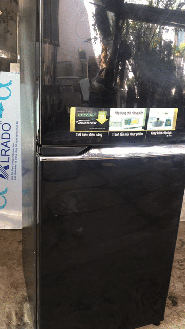 Tủ lạnh Panasonic 250L Inverter Đen. Mua bán Tủ lạnh tại Thành phố Long Xuyên An Giang được đăng bởi Máy lạnh Inverter hình 1