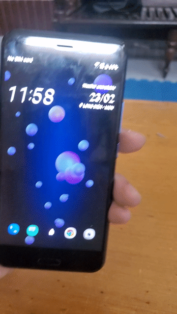 HTC U11 Xanh 2 SIM 4/64 đẹp full chức năng. Mua bán Điện thoại tại Quận Long Biên Hà Nội được đăng bởi Dương Lãm hình 1