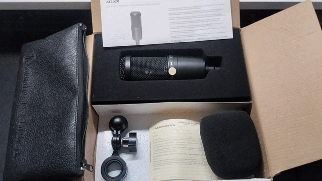 Microphone Audio-Technica AT2020. Mua bán Tivi, Âm thanh tại Thành phố Bà Rịa Bà Rịa - Vũng Tàu được đăng bởi Bảo Trân hình 1